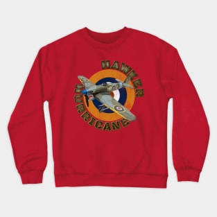 Hawker Hurricane WW2 Warbirds Warplanes Crewneck Sweatshirt